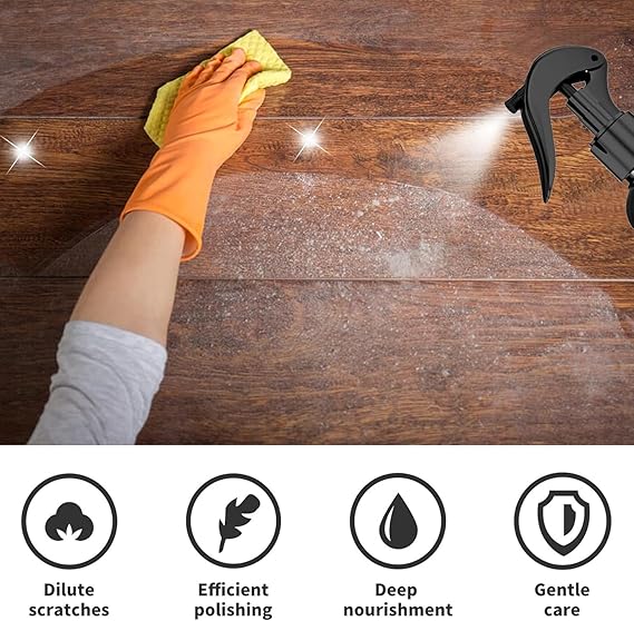 New Beeswax Spray Furniture Polish, Wood Cleaner, Wood Floor Polish PACK OF 2